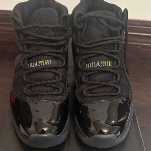 Nike Air Jordan 11 Retro Black Gamma Blue Sneakers